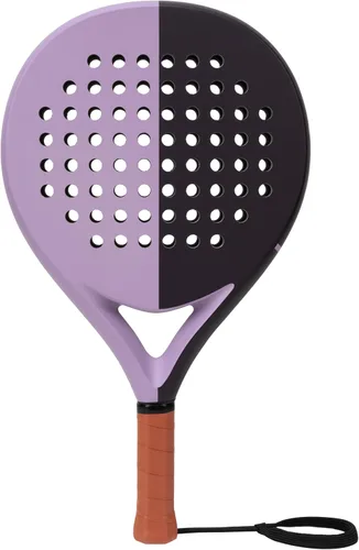 Vista 13 de LAPAT Raqueta de pádel con bolsa de cubierta, superficie de carbono con espuma viscoelástica EVA, raquetas de pádel ligeras, tenis POP