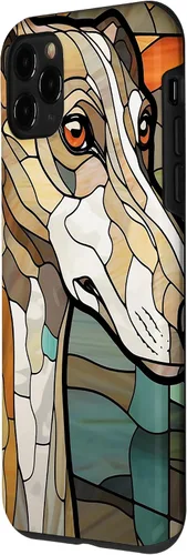 Vista 2 de Carcasa para iPhone 11 Pro Greyhound Dog