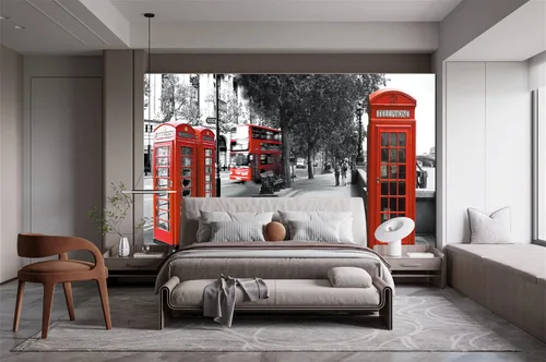 Vista 3 de FLFK Murales de pared 3D, autoadhesivos, autoadhesivos, removibles, para decoración moderna del hogar, 78.7 x 59 pulgadas B1231