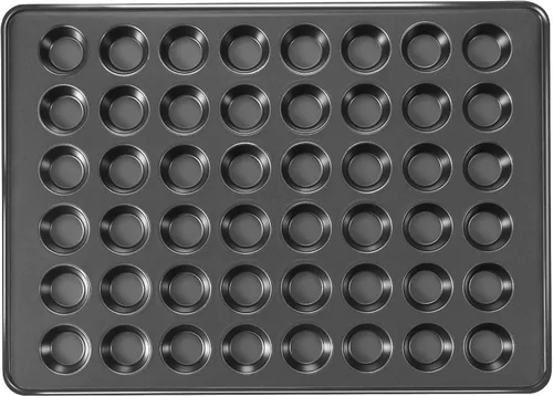 Vista 13 de HONGBAKE Juego de 2 Moldes Grandes para Parte Superior de Magdalenas, Molde Antiadherente de 4 Cavidades para Panecillos de Hamburguesa, Molde Jumbo