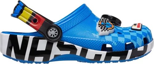 Vista 6 de Crocs Zuecos clásicos Nascar para mujer (niño grande) K BCb