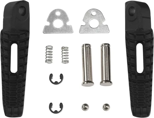 Vista 13 de TCT-MOTORPARTS Estriberas para reposapiés trasero delantero negro para Suzuki GSXR1000 2005-2025 GSXR600 750 2006-2025