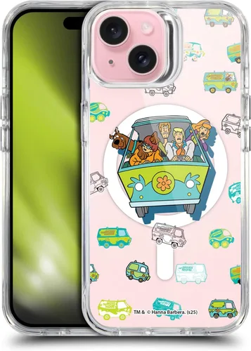Vista 182 de Head Case Designs Funda con licencia oficial de Scooby-Doo Capture Character Art a prueba de golpes [protección de grado militar] compatible