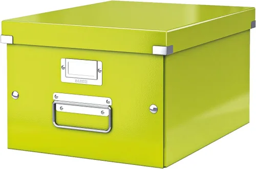 Vista 23 de Leitz Caja de almacenamiento A5, gama Click and Store 60430001 - Pequeña caja organizadora negra A4 Negro