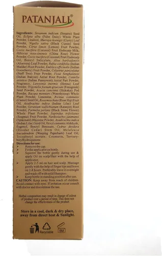 Vista 6 de Patanjali Kesh Kanti Herbal Hair Expert Oil - 100 ml / 3.38 fl oz