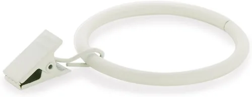 Vista 14 de Ivilon Anillos de Clip para Cortinas de Tela - Anillos de Clip para Paneles de Cortina de 4.3 cm, Juego de 14 - Latón Antiguo Latón envejecido