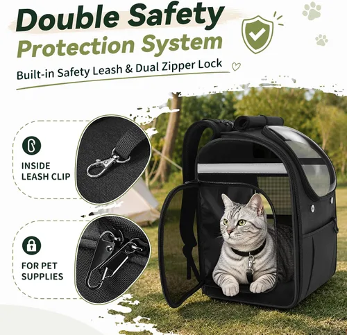 Vista 8 de Apollo walker Mochila transportadora para gatos pequeños y perros