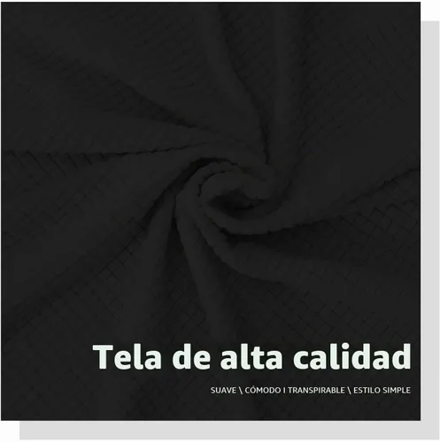 Vista 5 de Easy-Going Funda Elástica para Cabecera de Cama, Funda Pequeña Cuadrada de Jacquard para Cabecera, Cubierta Antipolvo para Cabecera de Cama