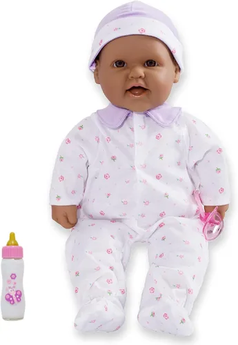 Vista 11 de JC Toys, La Baby, muñeca bebé de 16 pulgadas, cuerpo suave y lavable, color azul, con accesorios, para niños de 12 meses en adelante, diseñada por