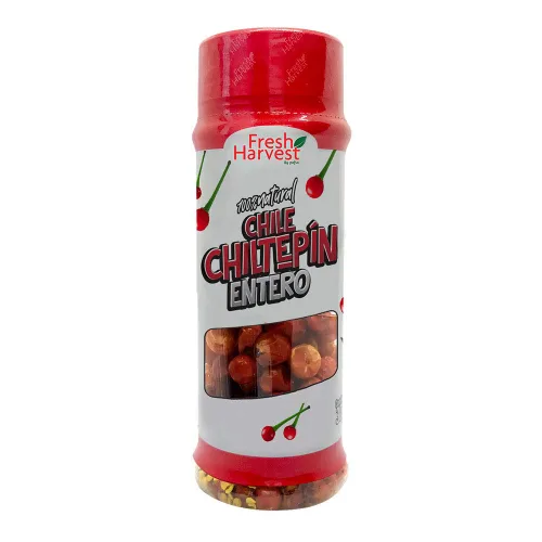 Vista 2 de Chiltepin Chile Entero 30 g (0.06 lb) Paquete de 30 Piezas Cosecha Fresca