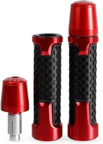 Vista 3 de Agarraderas de mango de motocicleta extremos de manillar de 7/8 pulgadas de gel de goma para Y&AMAHA FZ-07 2014-2016 FZ-09 2014-2016 FZ6R 2009-2015