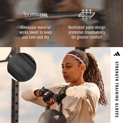 Vista 2 de Guantes de entrenamiento de fuerza Adidas