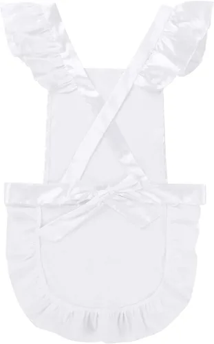 Vista 6 de dPois Vestido de sirvienta francesa para hombre, disfraz de cosplay de lencería con delantal