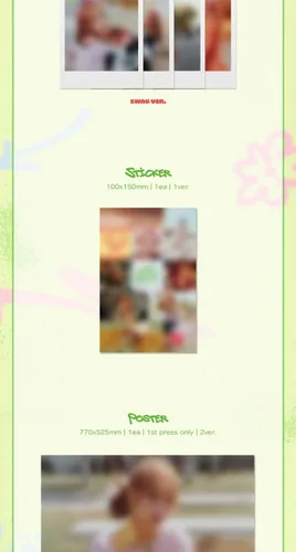 Vista 6 de WEKI MEKI Choi YooJung Girasol 1er álbum individual CD+Póster+Photobook+Fotografía impresa+Tarjeta fotográfica+Polaroid+Pegatina+Seguimiento Versión