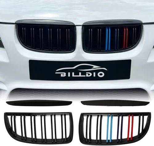 Vista 20 de Parrilla G20 - Parrilla de Riñón Negra Compatible con Serie 3 G20 316i/318i/320i/328i/330i/335i/340i de 2019-2022 Negro Brillante Diamante