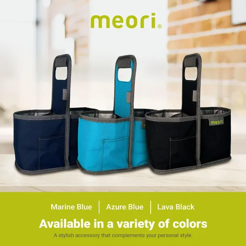 Vista 7 de meori Portabebidas reutilizable para 2 tazas, portador de tazas para llevar, plegable, portador de café con asa para vino, cócteles, organizador