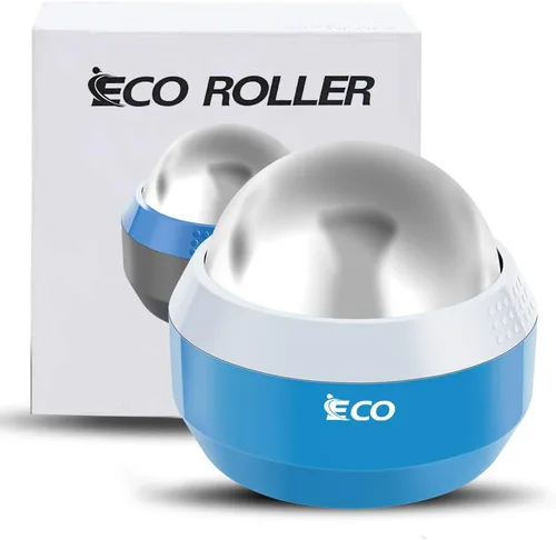 Vista 12 de iECO Cryosphere Rodillo de Pelota de Masaje Frío - Pelota de Masaje para Alivio de Frío y Calor, Liberación Miofascial, Terapia de Puntos Gatillo