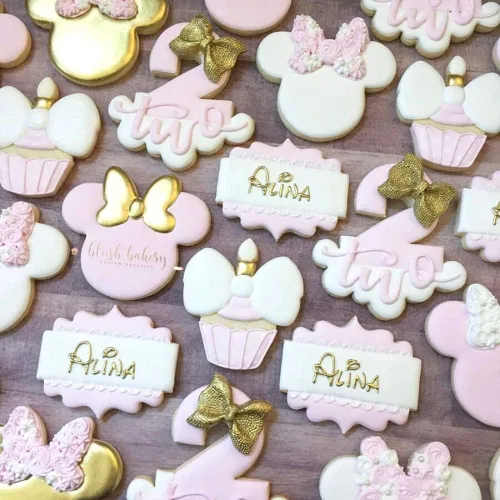 Vista 6 de Cortadores de galletas de ratón de dibujos animados, 2 uds