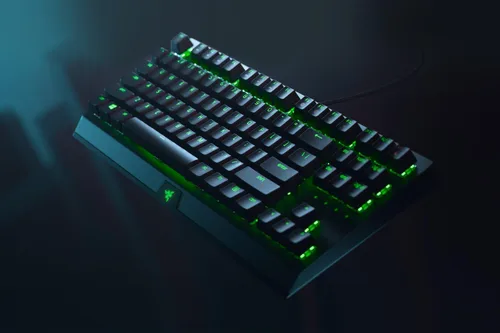 Vista 5 de Razer BlackWidow V3 Teclado mecánico para juegos sin llave interruptores mecánicos Razer - Iluminación Chroma RGB - Factor de forma compacto