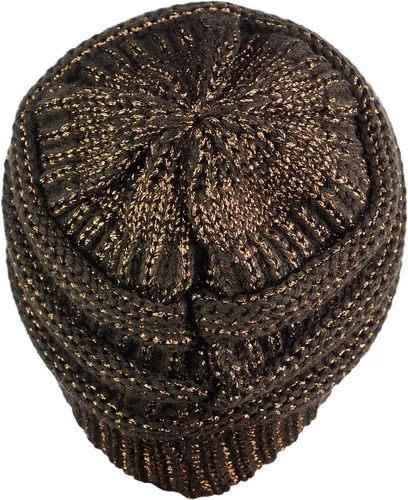 Vista 109 de C.C Trendy Warm Chunky Soft Stretch Cable Knit Beanie