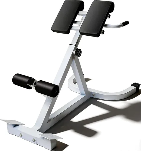 Vista 9 de ComMax Roman Chair Back Hyperextension Bench Adjustable Back Exercise Machine Home Gym Workout Equipment for Abs and Glute