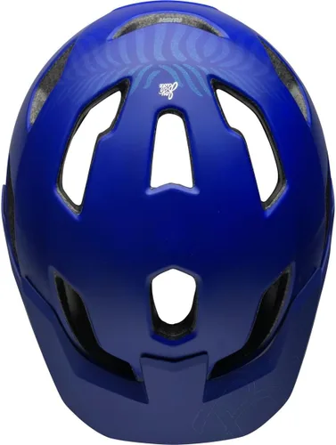 Vista 6 de Bell 2017 Rush MIPS - Casco de bicicleta (cobalto mate/perla - M)