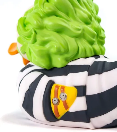 Vista 5 de TUBBZ Primera Edición: Terror - Figura de Pato de Goma de Cosplaying de Beetlejuice de Vinilo