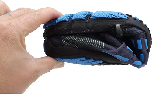 Vista 5 de Zapatos deportivos para el agua, para hombres, de secado rápido, calzado deportivo para usar al aire libre, ir en kayak, lancha, senderismo, surf