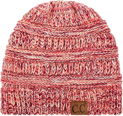 Vista 266 de C.C Trendy Warm Chunky Soft Stretch Cable Knit Beanie