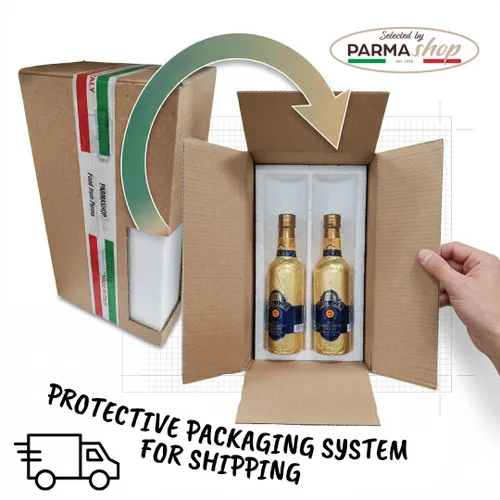 Vista 6 de Riviera Ligure aceite virgen extra pdo tiene aceitunas llamadas Taggiasche, lt 0,50 (17,6 onzas) x 2 botellas de oro