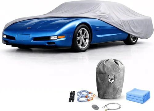 Vista 10 de Chevrolet Corvette - Funda de coche para C1 (1953-1957), resistente a los arañazos, cubierta de automóvil para interiores, material ultra suave