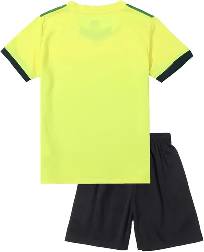 Vista 2 de Camiseta de fútbol para niños, camiseta y pantalones cortos de entrenamiento para equipo deportivo