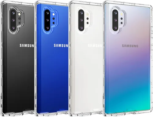 Vista 8 de ULAK Compatible con Samsung Note 10 Plus 5G, resistente a los golpes, resistente, transparente, suave, TPU funda protectora para Samsung Galaxy Note