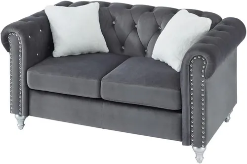 Vista 5 de Sillón Glory Furniture Delray, Gris
