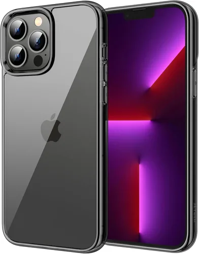 Vista 7 de JETech - Funda para iPhone 13 Pro Max de 17 cm, cubierta a prueba de golpes sin amarillamiento, con parte trasera transparente antiarañazos