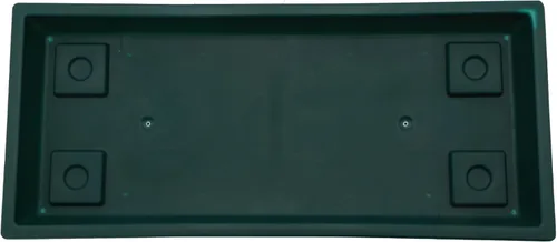 Vista 29 de The HC Companies Bandeja Rectangular Veneciana para Plantas - Platillo de 17.5" para Maceta de 18", Bandeja de Goteo de Plástico para Drenaje - Uso