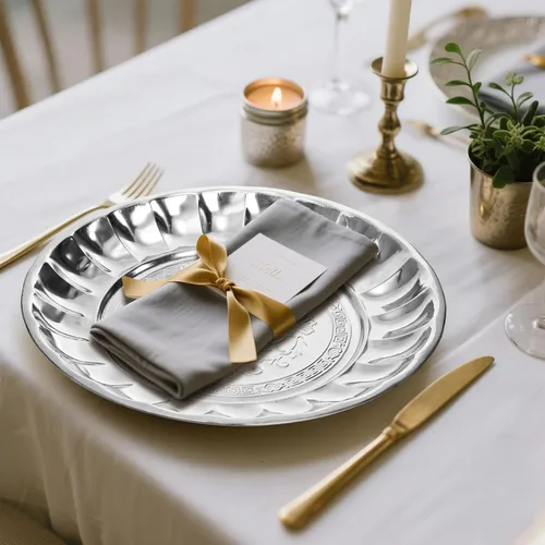 Vista 7 de DEAYOU Paquete de 12 platos redondos de acero inoxidable, platos llanos grandes de 12 pulgadas para comer, bandejas plateadas para servir fiestas