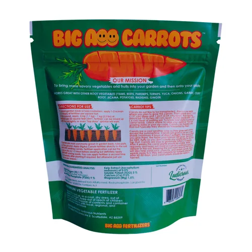 Vista 2 de Big A Fertilizante de zanahoria y fertilizantes de raíces - Fertilizante premium para zanahorias y huerto - Alimento orgánico para plantas