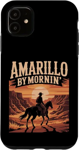 Vista 8 de Amarillo by Mornin Folk Style Western Country Music Case for iPhone 17