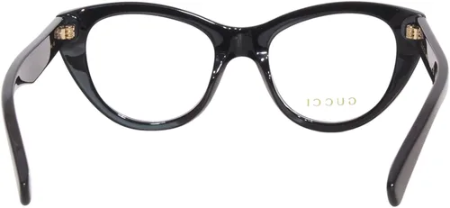 Vista 4 de Gucci GG1172O 001 - Lentes negros para mujer, Negro Transparente Negro