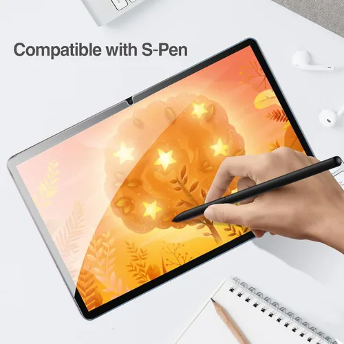 Vista 5 de ProCase 1 protector de pantalla para tablet Galaxy Tab S11 / S10 Lite/S10 FE / S9 FE / S9 / S8 / S7 (11 y 10.9 pulgadas), protector de película