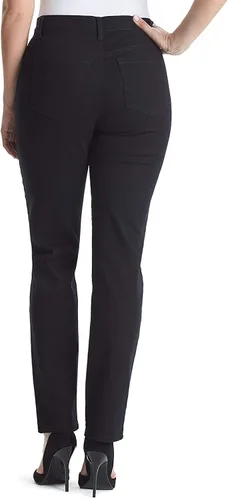 Vista 2 de Gloria Vanderbilt - Jeans Amanda clásicos, cónicos y de tiro alto, para mujer
