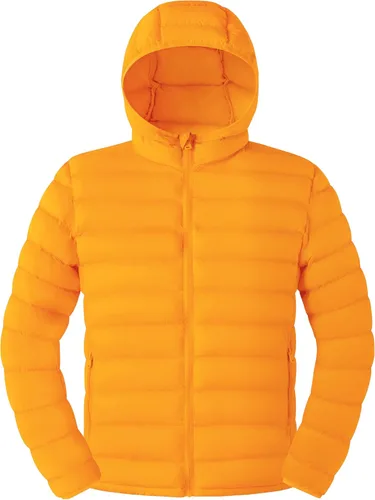 Vista 7 de Wantdo - Chaquetas de invierno ligeras para hombre, chaqueta puffer cálida, abrigo acolchado con capucha