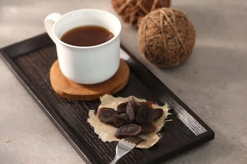 Vista 8 de GeumHong Coreano (Panax) miel de ginseng rojo rebanada 200g (7.054oz)-Snack coreano dulce y masticable