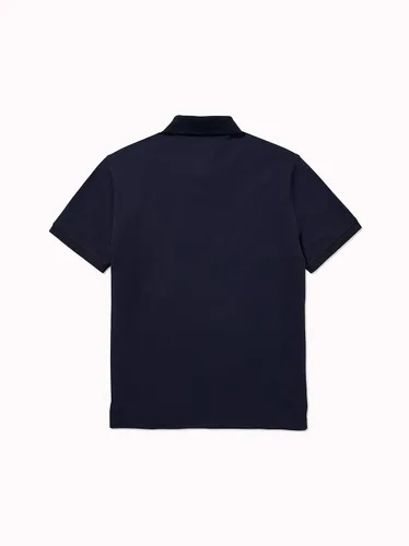 Vista 2 de Tommy Hilfiger Polo adaptativo para hombre con botones magnéticos, ajuste personalizado