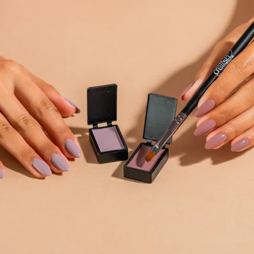 Vista 6 de Gelish Cream Gel – Solid Soak-Off Professional Gel Polish for Salon Quality Manicure with Brush, LED Cure, Long-Lasting, High Shine, Easy Application