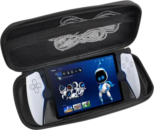 Vista 3 de Funda portátil de viaje diario para Sony Playstation Portal de 8 pulgadas 2023, funda rígida para consola de juegos, bolsa de almacenamiento