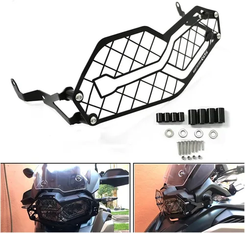 Vista 3 de Cubierta protectora de faros delanteros para BMW F850GS F750GS F 850 para GS F 750 para GS 2018-2023 motocicleta CNC faro protector de parrilla