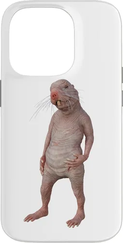 Vista 17 de Carcasa para iPhone 16 Live Weird Funny Naked Mole Rat Strange Animal Case