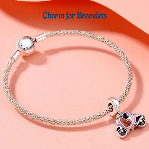 Vista 29 de Amufer S925 Charms for Women, compatible with Pandora Bracelets and Necklaces, Jewelry Gift